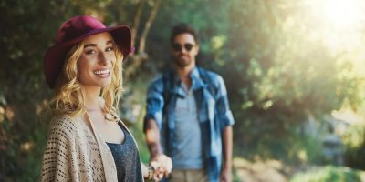pareja turistas